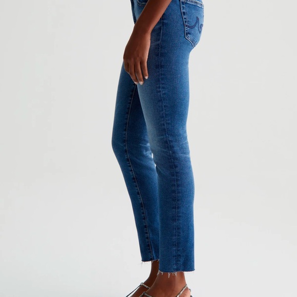 Ag Adriano Goldschmied Cigarette Crop Jean - Picture 1 of 5